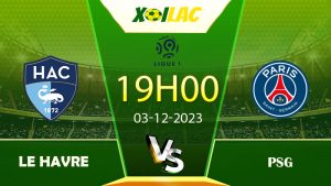 Soi kèo Le Havre vs PSG