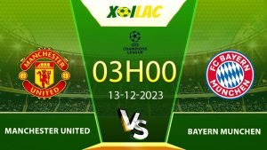 Soi kèo Manchester Utd vs Bayern Munich