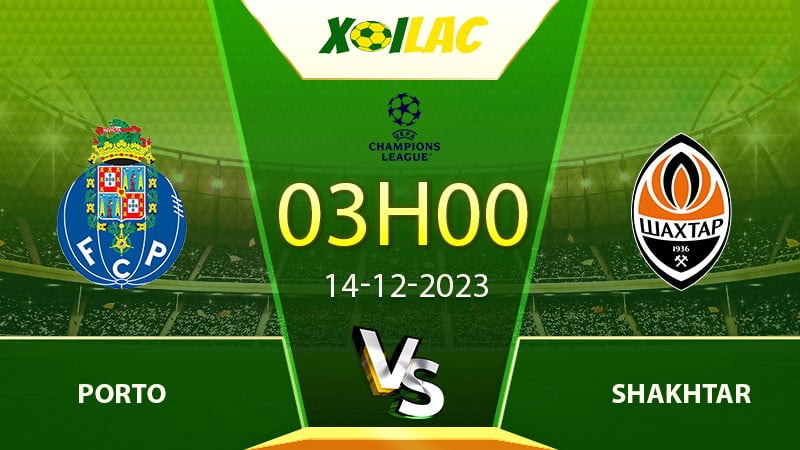 Soi kèo Porto vs Shakhtar