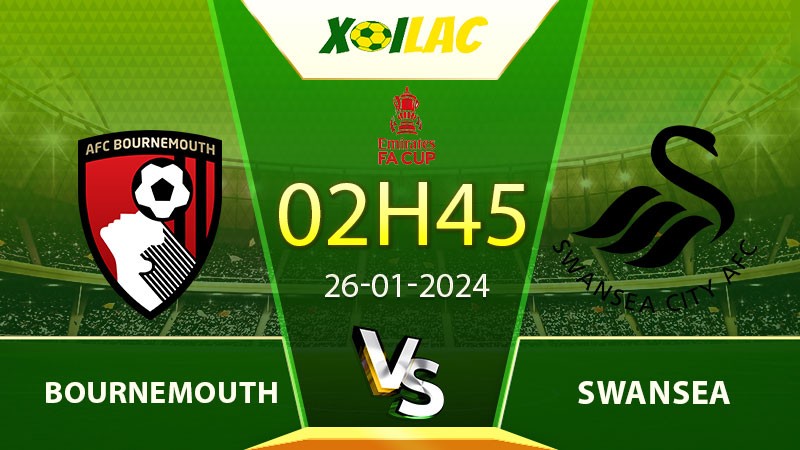 Soi kèo Bournemouth vs Swansea