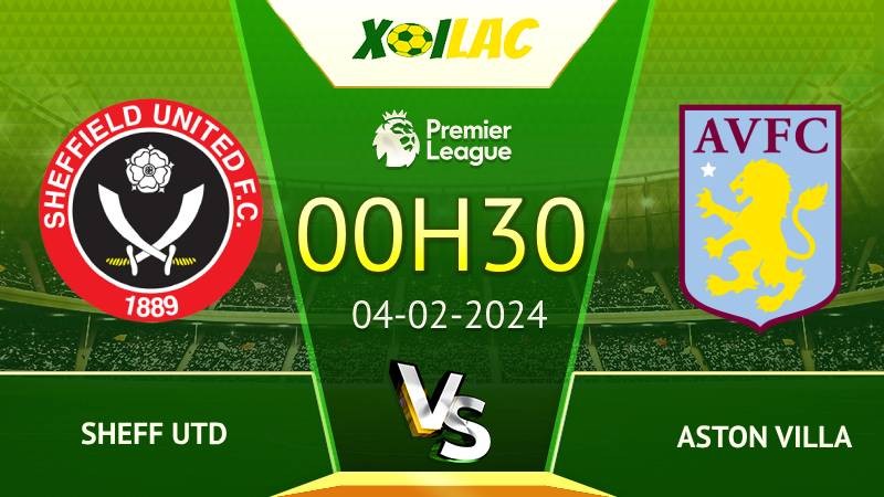 Soi kèo Sheff Utd vs Aston Villa