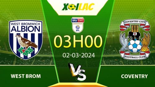 Soi kèo West Brom vs Coventry