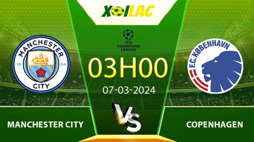 Soi kèo Manchester City vs Copenhagen