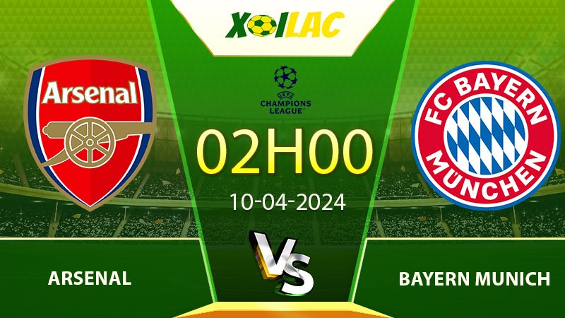 Soi kèo Arsenal vs Bayern Munich