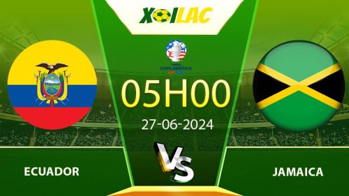 Soi kèo Ecuador vs Jamaica