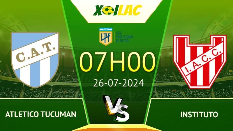 Soi kèo Atletico Tucuman vs Instituto