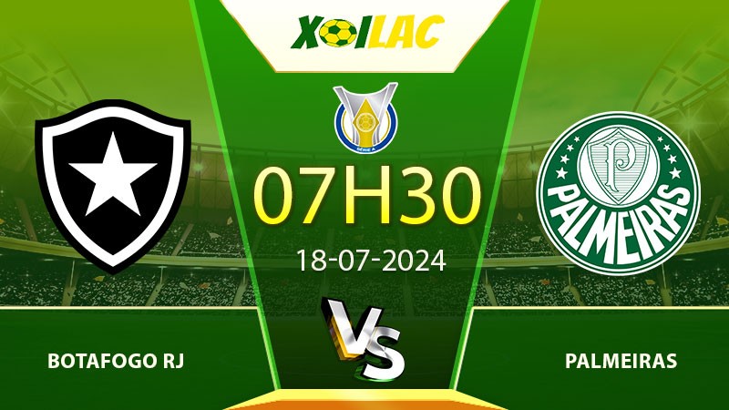 Soi kèo Botafogo RJ vs Palmeiras