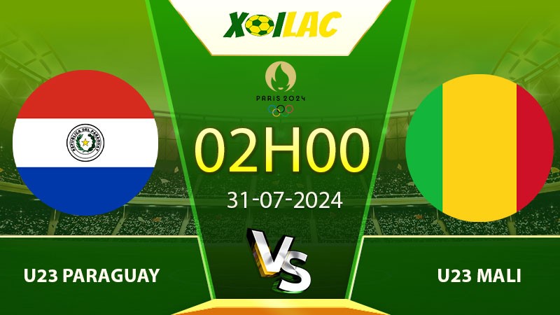 Soi kèo U23 Paraguay vs U23 Mali