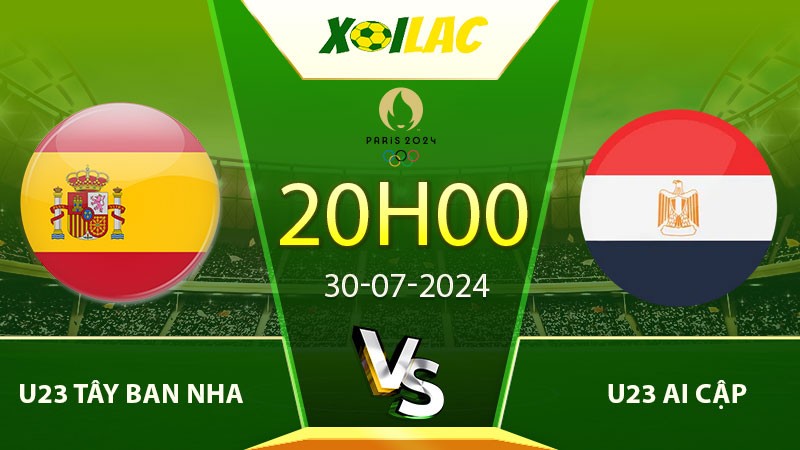 Soi kèo U23 Tây Ban Nha vs U23 Ai Cập