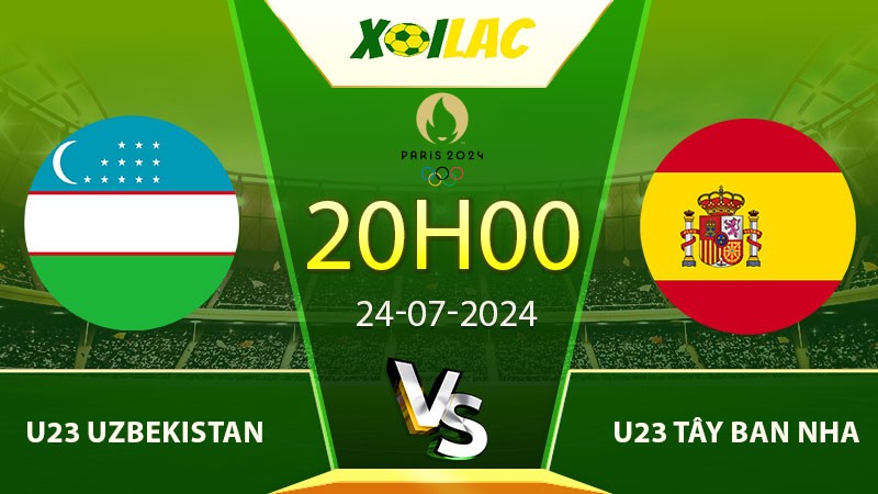 Soi kèo U23 Uzbekistan vs U23 Tây Ban Nha