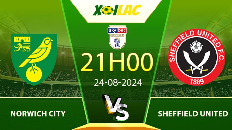 Soi kèo Norwich City vs Sheffield United