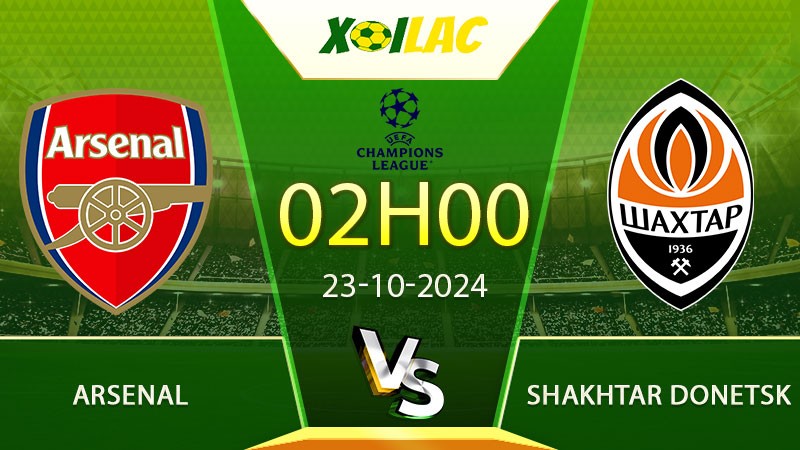 Soi kèo Arsenal vs Shakhtar Donetsk