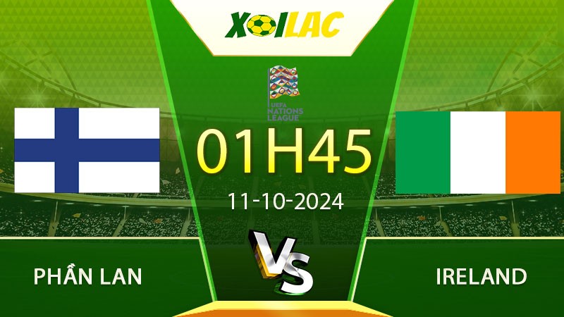 Soi kèo Phần Lan vs Ireland