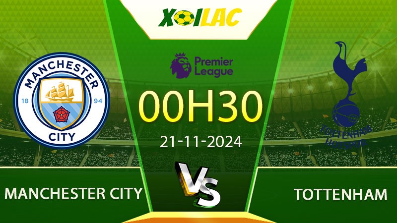 Soi kèo Manchester City vs Tottenham