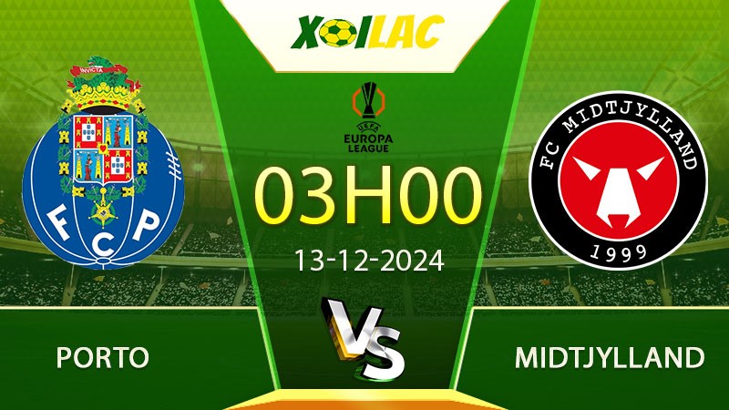 Soi kèo Porto vs Midtjylland