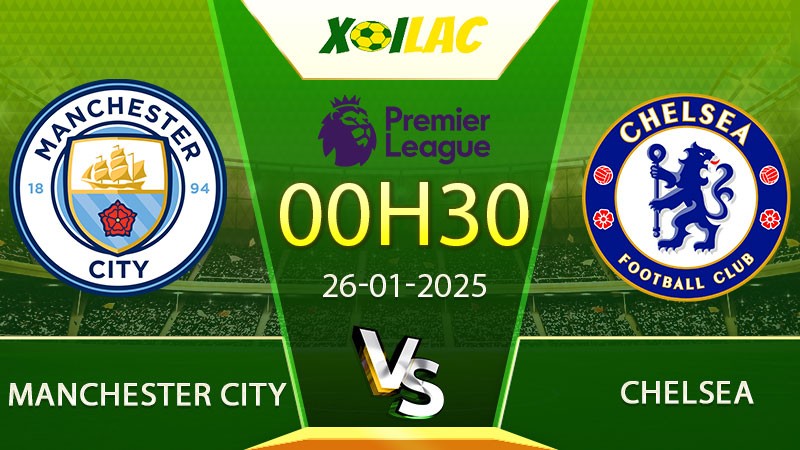 Soi kèo Manchester City vs Chelsea