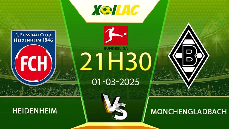 Soi kèo Heidenheim vs Monchengladbach